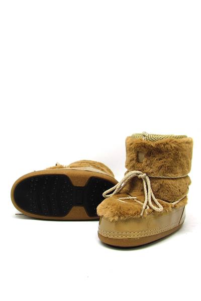 Kanuga Kadın Peluşlu Kar Botu Camel rsl-03