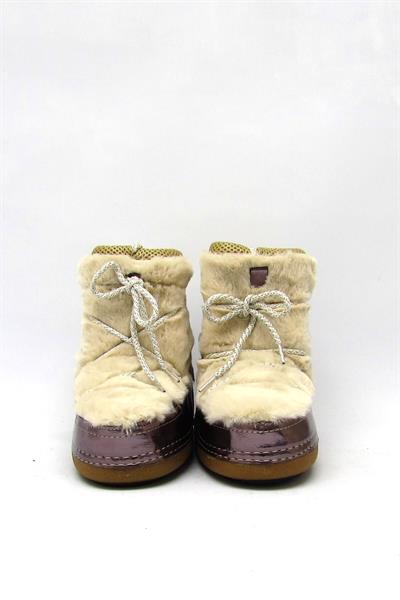 Kanuga Kadın Peluşlu Kar Botu Kırışık Platin rsl-03