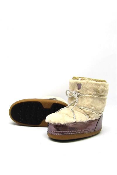 Kanuga Kadın Peluşlu Kar Botu Kırışık Platin rsl-03