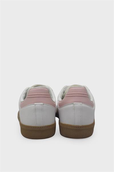 Kanuga Kadın Sneaker Beyaz Pudra BST572