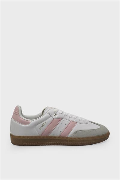 Kanuga Kadın Sneaker Beyaz Pudra BST572