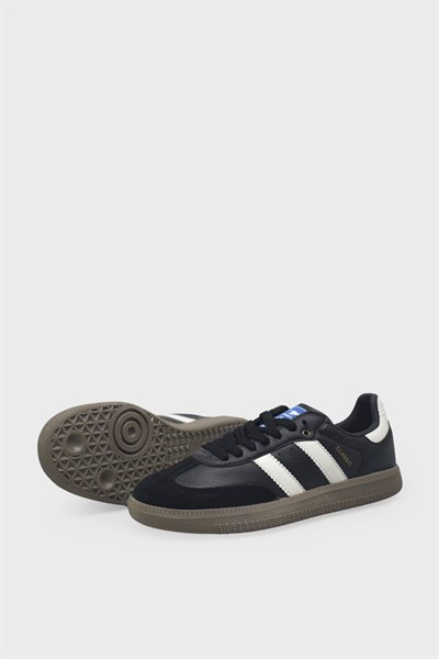 Kanuga Kadın Sneaker Siyah Beyaz BST572