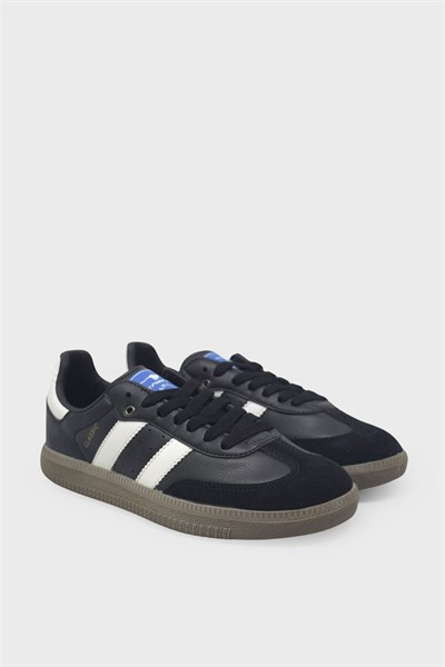 Kanuga Kadın Sneaker Siyah Beyaz BST572
