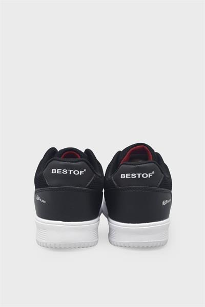 Kanuga Kadın Sneaker Siyah Beyaz BST74