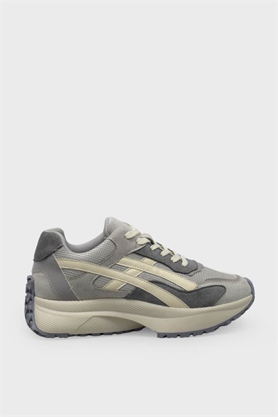 Kanuga Kadın Süet Sneakers Buz SMS83147