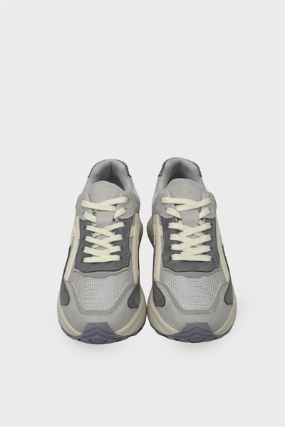 Kanuga Kadın Süet Sneakers Buz SMS83147