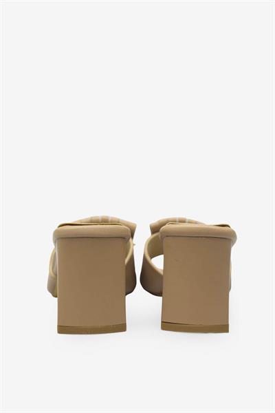 Kanuga Kadın Topuklu Terlik Nut LPA7510