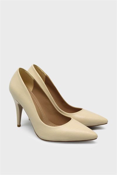 Kanuga Kadın Yazlık İnce Topuk Stiletto Ten LPA1501