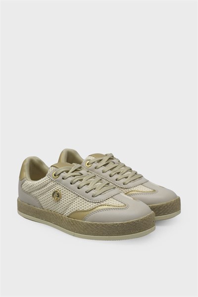 Kanuga Kadın Yazlık Sneaker Bej FLT363
