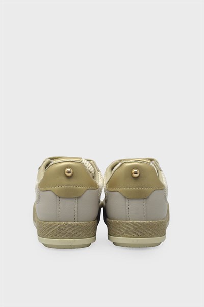 Kanuga Kadın Yazlık Sneaker Bej FLT363