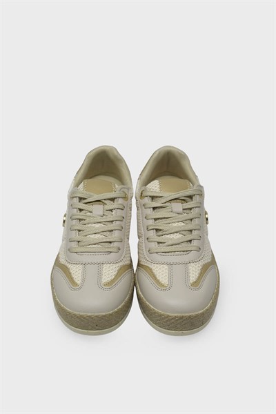 Kanuga Kadın Yazlık Sneaker Bej FLT363