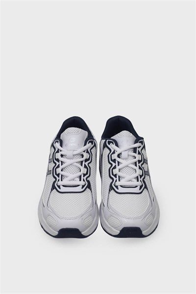 Kanuga Kadın Yazlık Sneaker Beyaz Lacivert CNP9133