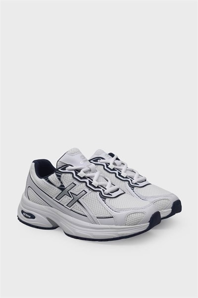 Kanuga Kadın Yazlık Sneaker Beyaz Lacivert CNP9133