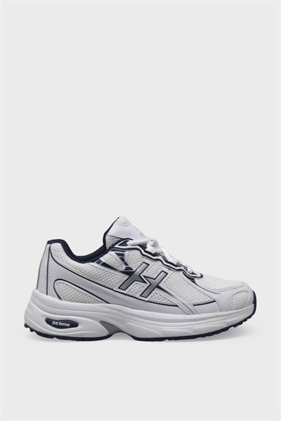 Kanuga Kadın Yazlık Sneaker Beyaz Lacivert CNP9133