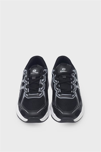 Kanuga Kadın Yazlık Sneaker Siyah Beyaz CNP9133