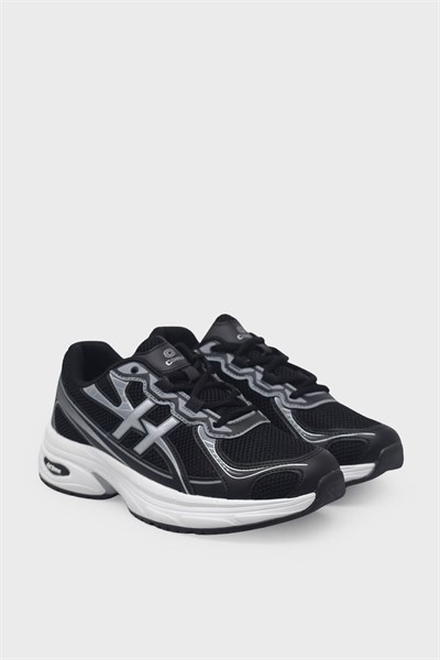 Kanuga Kadın Yazlık Sneaker Siyah Beyaz CNP9133