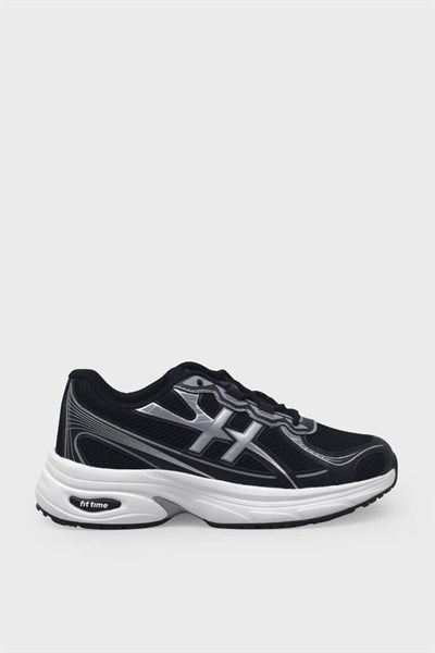 Kanuga Kadın Yazlık Sneaker Siyah Beyaz CNP9133