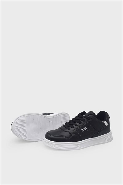 Kanuga Kadın Yazlık Sneaker Siyah Beyaz CNP7063