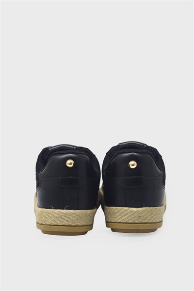 Kanuga Kadın Yazlık Sneaker Siyah FLT363