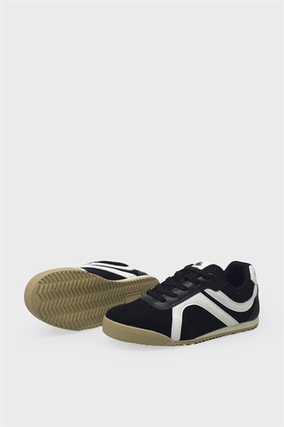 Kanuga Kadın Yazlık Sneaker Siyah FLT361 