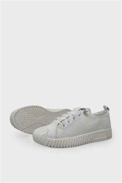 Kanuga Kadın Yazlık Sneakers Beyaz HKK2025-01