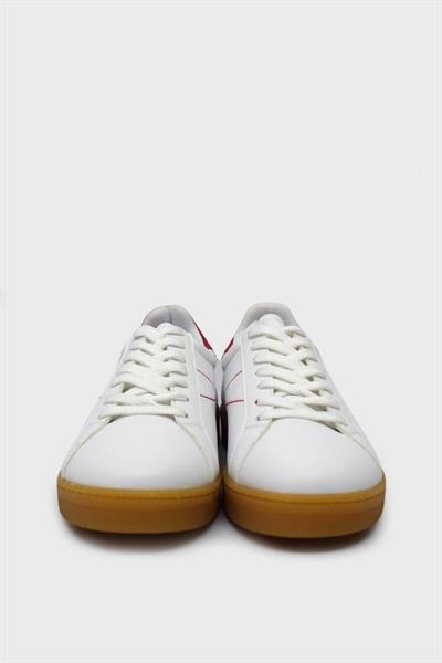 Kanuga Kadın Yazlık Sneakers Beyaz Kırmızı RSL2453