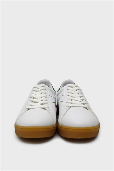 Kanuga Kadın Yazlık Sneakers Beyaz Yeşil RSL2453