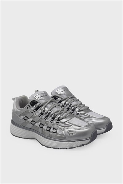 Kanuga Kadın Yazlık Sneakers Gümüş FLT391