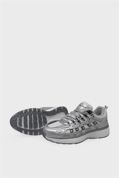 Kanuga Kadın Yazlık Sneakers Gümüş FLT391