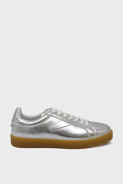 Kanuga Kadın Yazlık Sneakers Gümüş RSL2453