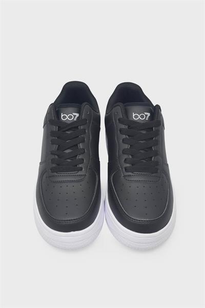 Kanuga Kadın Yazlık Sneakers Siyah Beyaz BST42