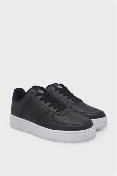 Kanuga Kadın Yazlık Sneakers Siyah Beyaz BST42
