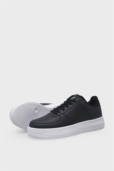 Kanuga Kadın Yazlık Sneakers Siyah Beyaz BST42