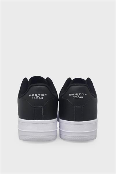 Kanuga Kadın Yazlık Sneakers Siyah Beyaz BST42