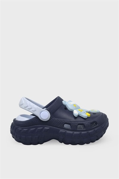 Kanuga Unisex Çocuk Crocsstyle Terlik Lacivert MYS960-1