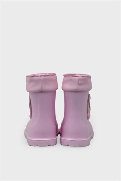 Kanuga Unisex Çocuk Işıklı Yağmur Çizmesi Pembe MYS27410