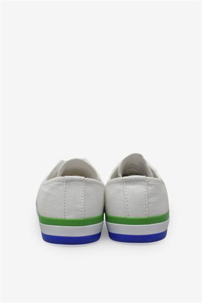 Kanuga Unisex Çocuk Yazlık Converse Spor Ayakkabı Beyaz MAGL1208