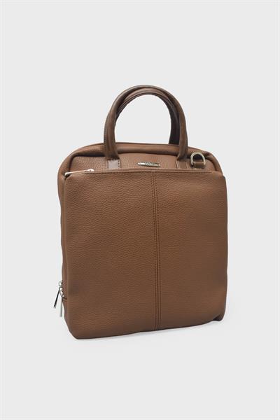 Kanuga Unisex Dik Evrak Çantası Taba YSMN1595