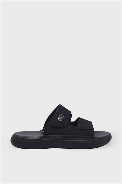 Kanuga Unisex Günlük Terlik Siyah MYS3204
