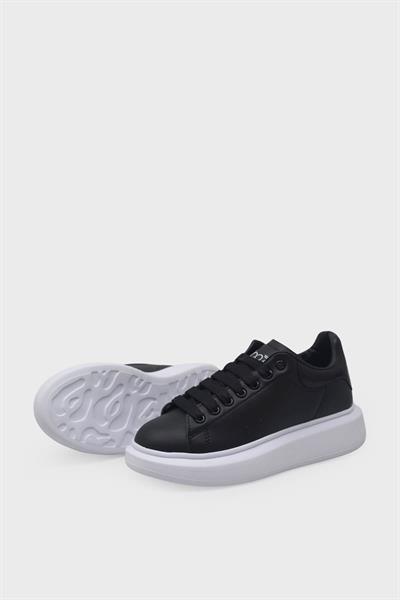 Kanuga Unisex Sneaker Siyah Beyaz BST150