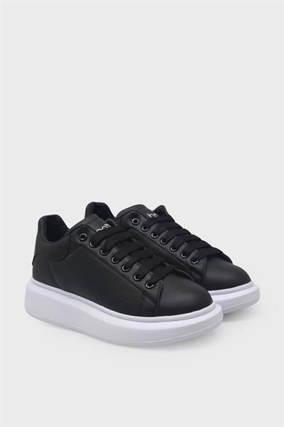 Kanuga Unisex Sneaker Siyah Beyaz BST150
