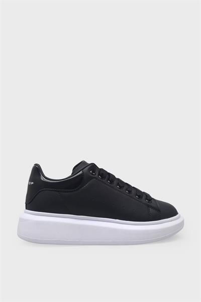 Kanuga Unisex Sneaker Siyah Beyaz BST150