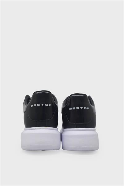 Kanuga Unisex Sneaker Siyah Beyaz BST150