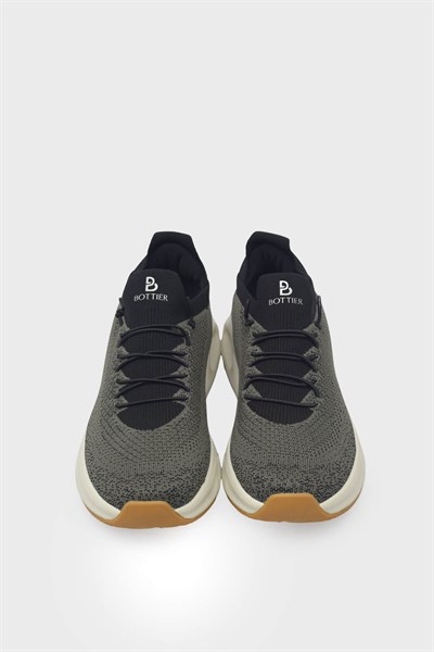 Kanuga Unisex Streçli Spor Ayakkabı Haki BTR851