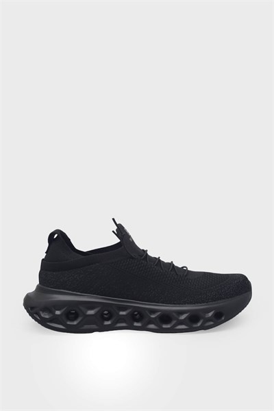 Kanuga Unisex Streçli Spor Ayakkabı Siyah BTR851