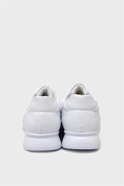 Kanuga Unisex Yazlık İğne Baskılı Sneakers Beyaz ASL-703