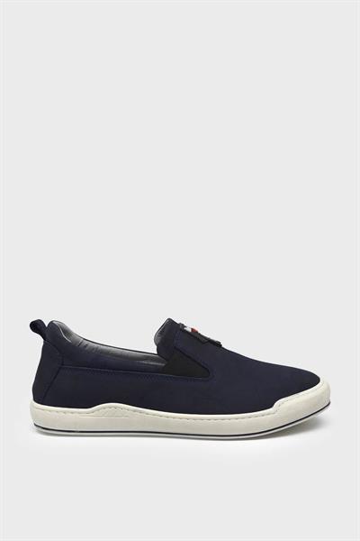 Lee Cooper Erkek Comfort Deri Ayakkabı Lacivert Nubuk LCPR31033