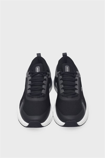 Lescon Erkek Vargas 2 A-Shock Foam Spor Ayakkabı Siyah Beyaz 26BAE00VRGS