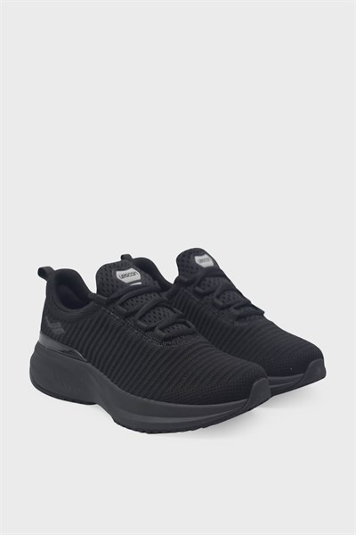 Lescon Unisex Volt 4 Flex Triko Spor Ayakkabı Siyah 26BAE00VOLTM