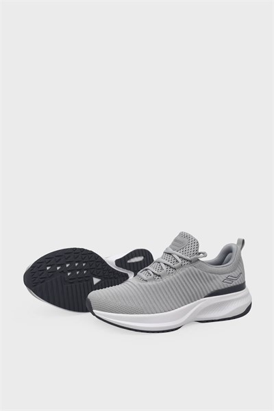 Lescon Unisex Volt 4 Flex Triko Spor Ayakkabı Gri 26BAE00VOLTM